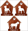 PITBULL Personalized Dog Memorial Gift | Doghouse LED Tealight - DogPound Creations