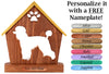 POODLE Personalized Dog Memorial Gift | Doghouse LED Tealight - DogPound Creations