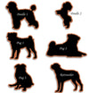 Poodle • Pug • Rottweiler - Key / Leash Holder - DogPound Creations