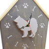 SAMOYED Personalized Wall Clock - DogPound Creations