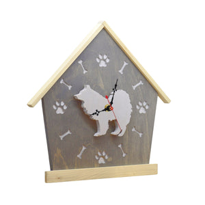 SAMOYED Personalized Wall Clock - DogPound Creations