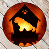 SHEEPDOG Personalized Dog Memorial Gift | Doghouse LED Tealight - DogPound Creations