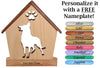 SHEPHERD Personalized Dog Memorial Gift | Doghouse LED Tealight - DogPound Creations