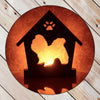 SHIH TZU Personalized Dog Memorial Gift | Doghouse LED Tealight - DogPound Creations