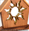 Sun Shine Tea Light Candle Holder Cottage - Personalized Home Decor Gift - DogPound Creations