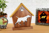 VIZSLA Personalized Dog Memorial Gift | Doghouse LED Tealight - DogPound Creations