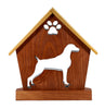 WEINMARANER Personalized Dog Memorial Gift | Doghouse LED Tealight - DogPound Creations